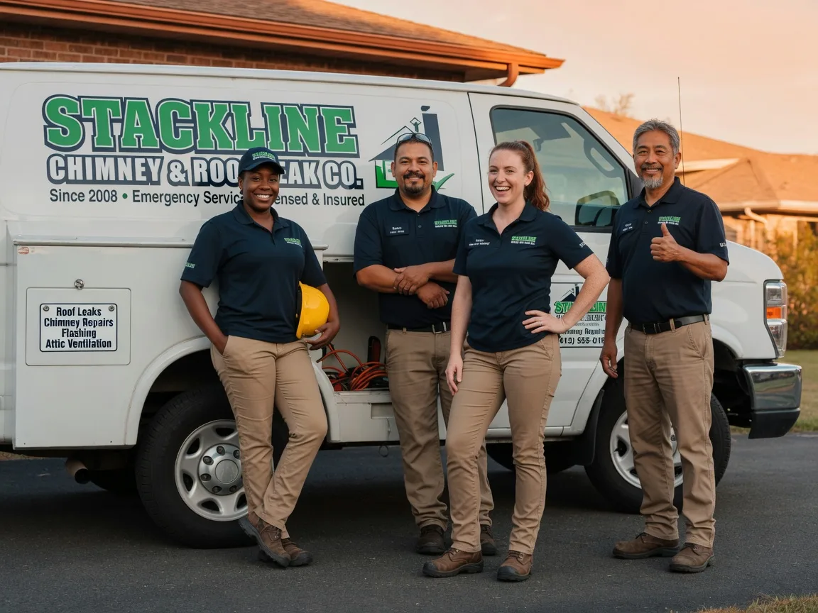 Chimney flashing repair company in Galion, OH